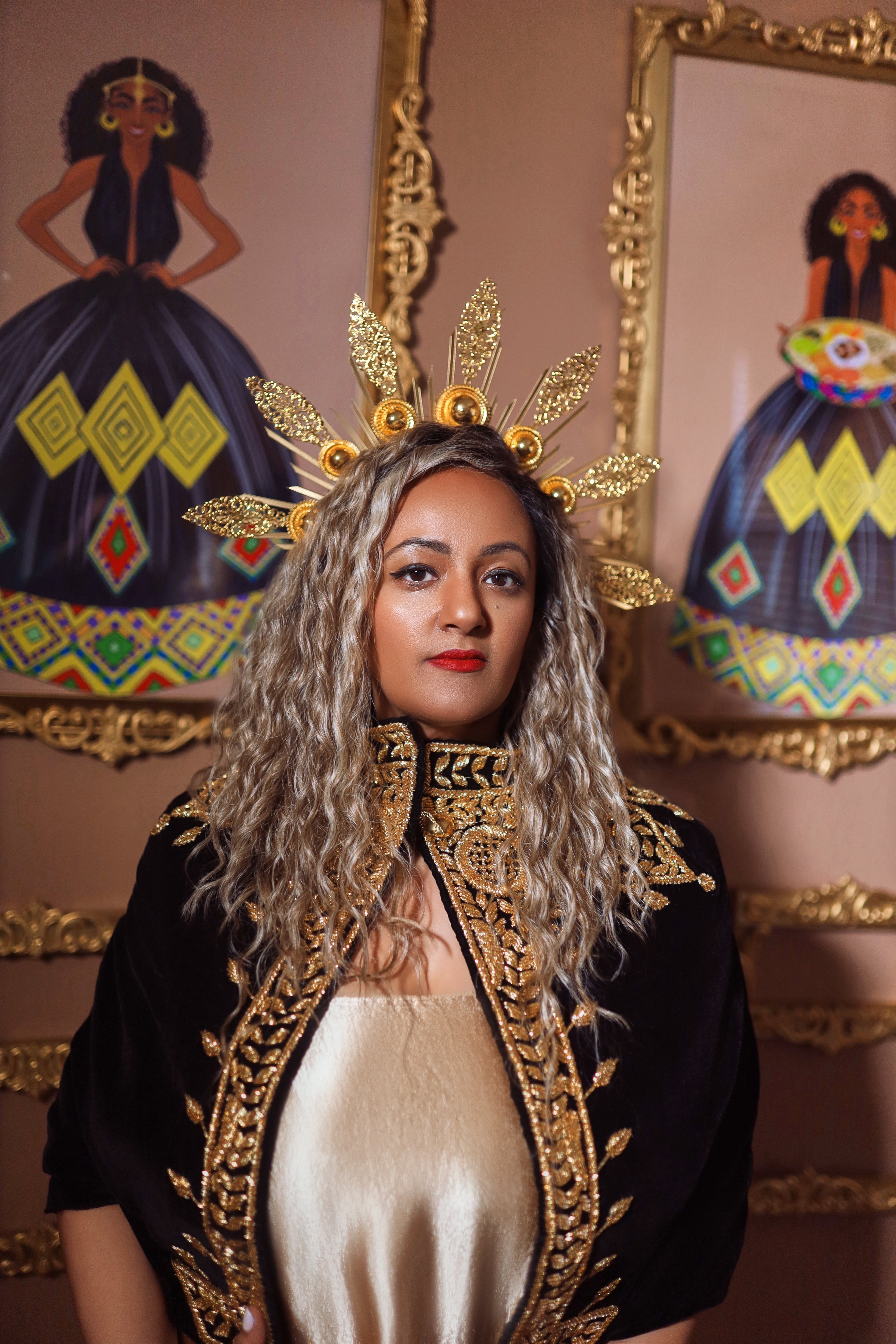 Ethiopian Royalty-Inspired Photoshoot in the DMV (Maryland)