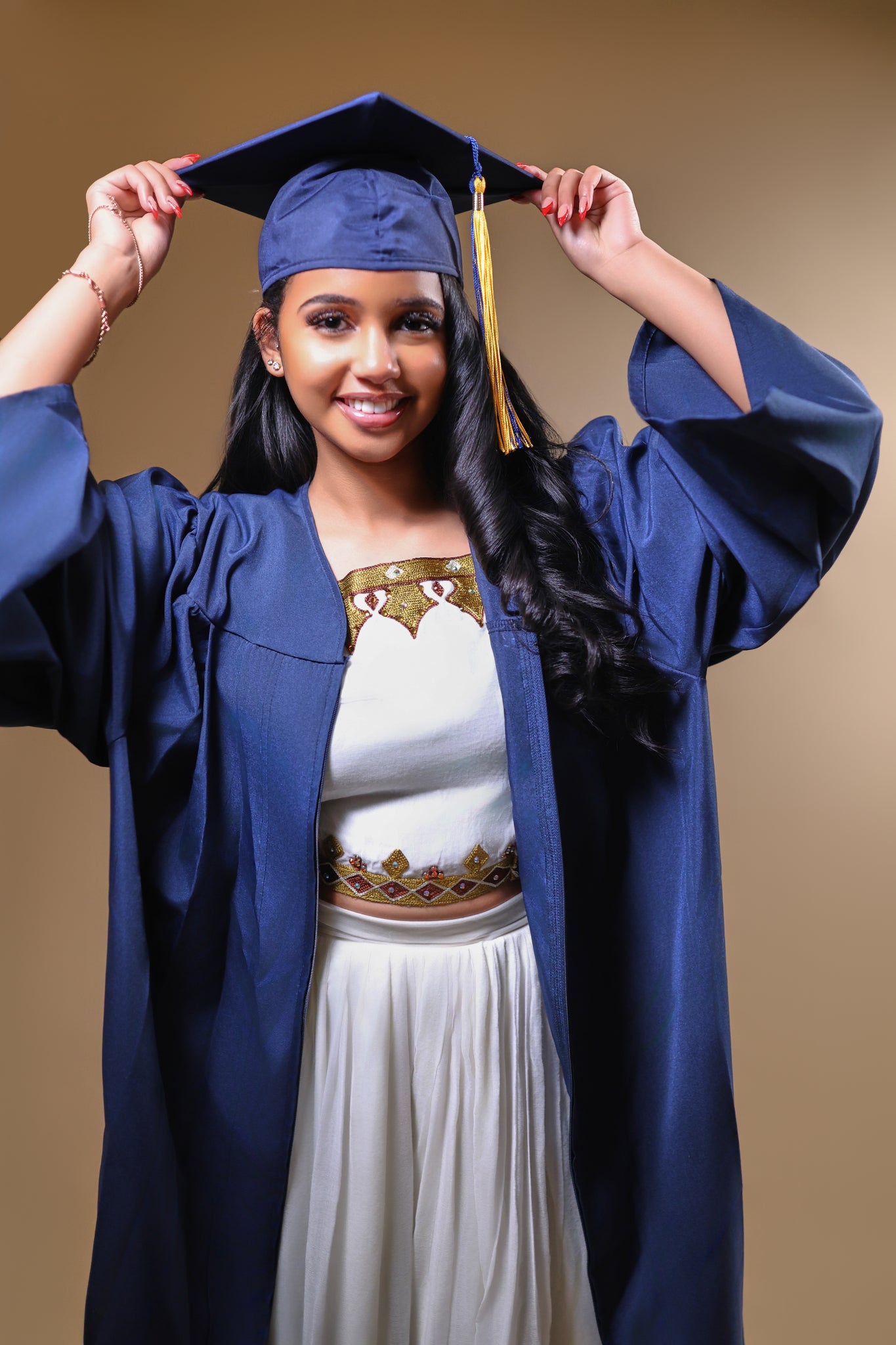 Modern Habesha Graduation Photoshoot