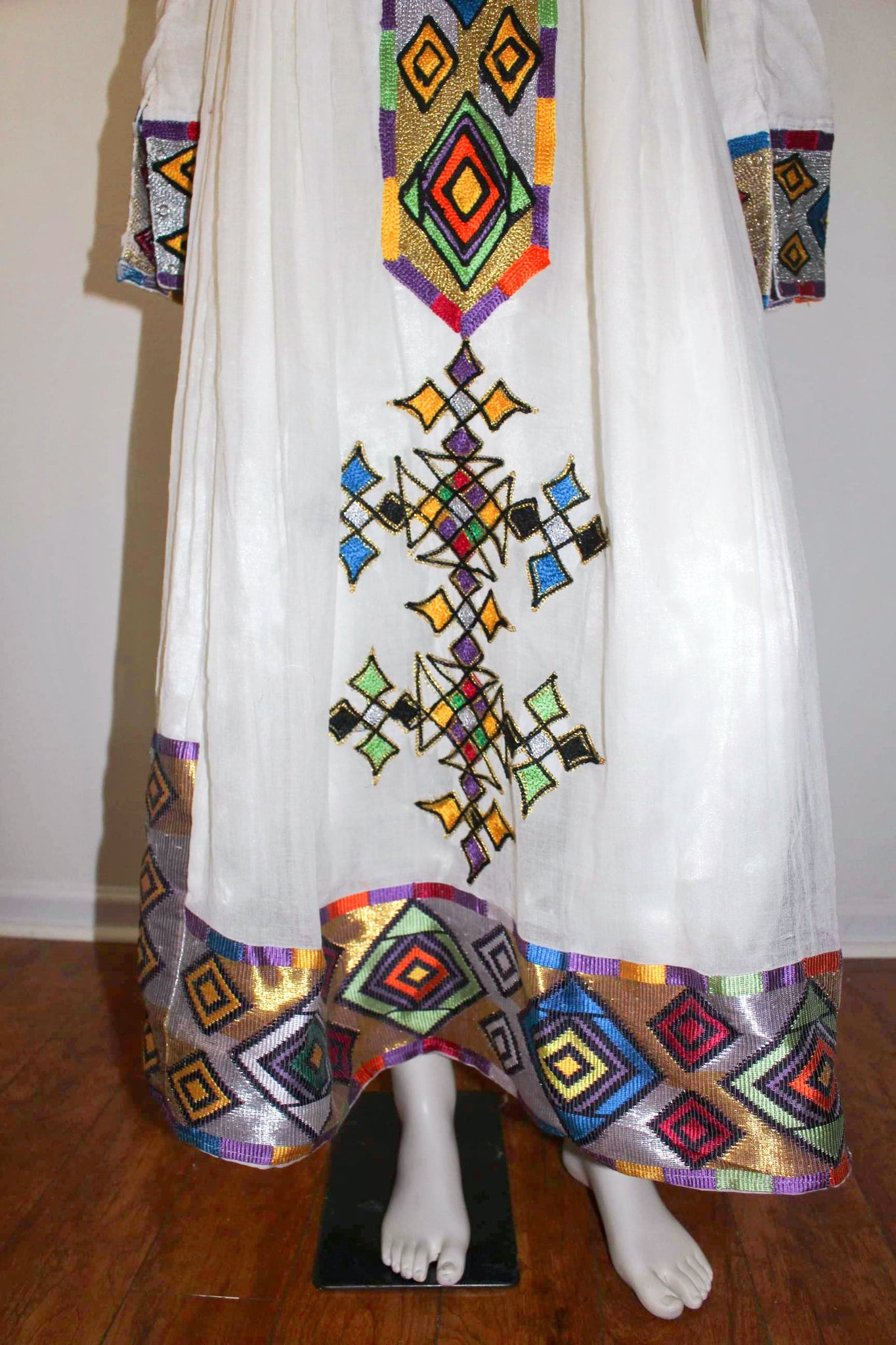 Multi-Colored Habesha Kemis