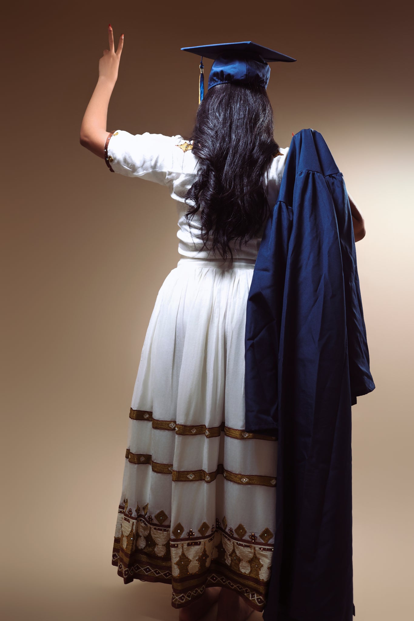 Modern Habesha Graduation Photoshoot