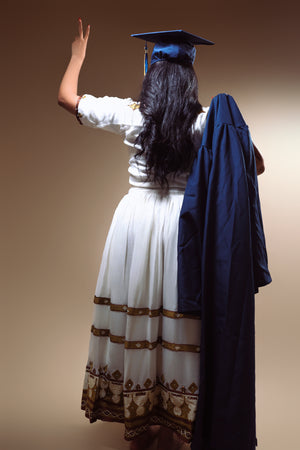 Modern Habesha Graduation Photoshoot