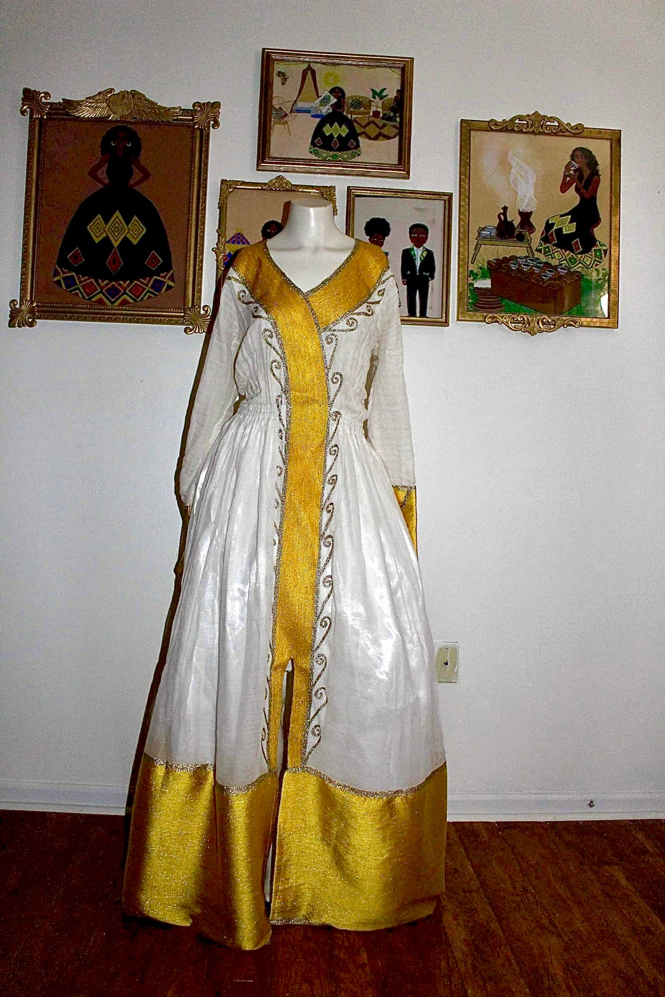 Beautiful Yellow Habesha Kemis Dress for Sale | Modern Habesha Beautiful Yellow Habesha Kemis Dress for Sale | Modern Habesha