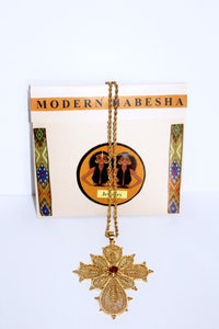 Meskel Necklace Modern Habesha Jewelry