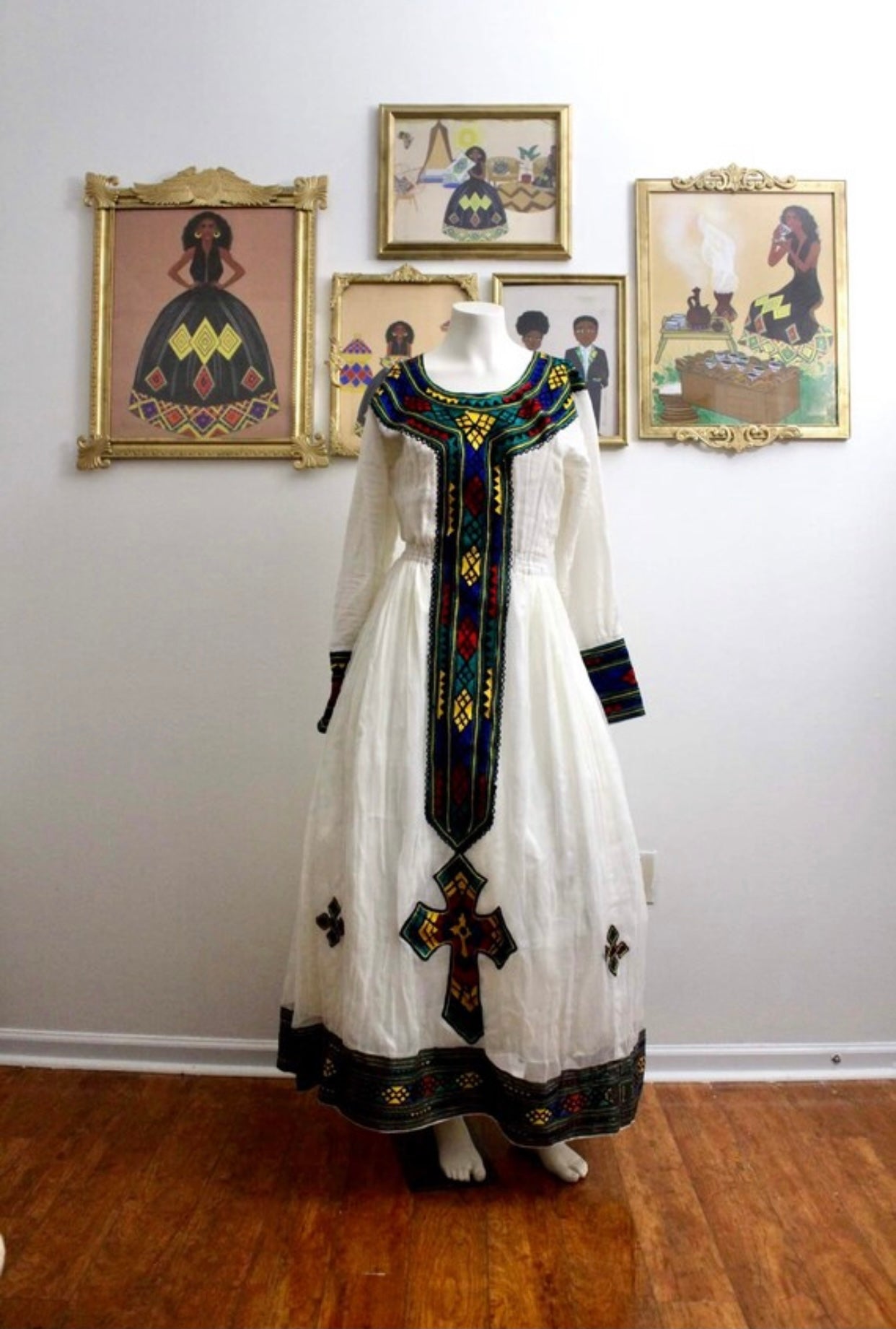 Ethiopian Dress / Eritrean Dress / Habesha Kemis / Zuria