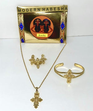 Ethiopian Jewelry Set / Eritrean Jewelry Set / Sold Out - Preorder